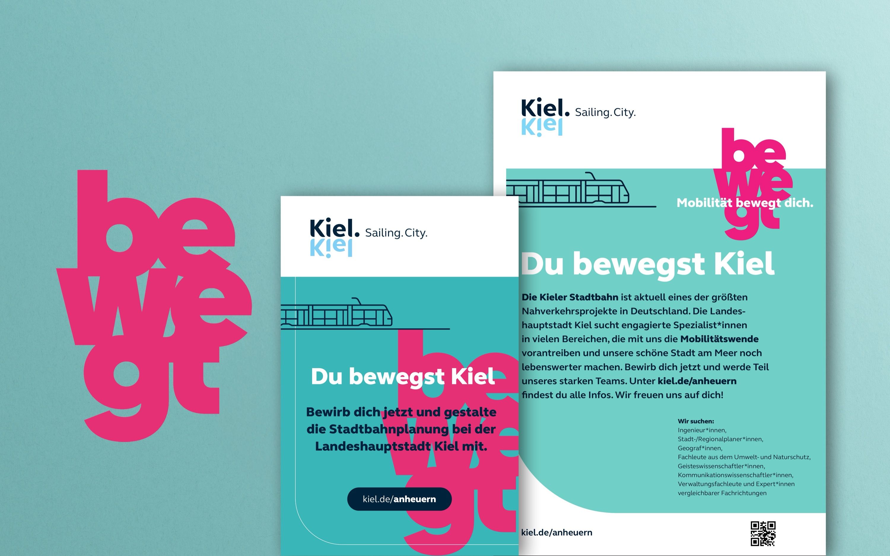 Personalmarketing für die Stadtbahnplanung: „Du bewegst Kiel"