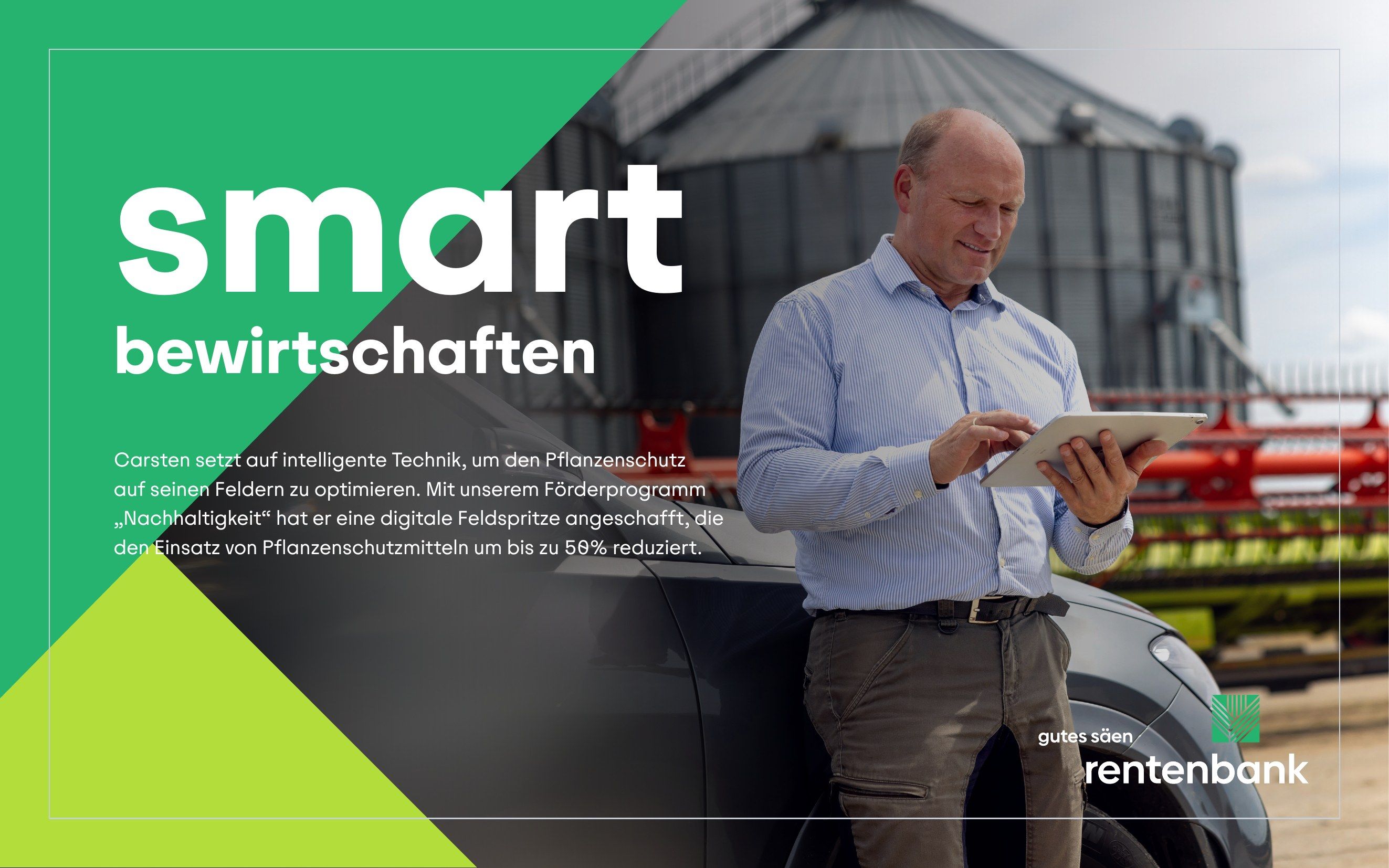 gutes säen — ein neues Gesicht für die Förderbank der Agrarwirtschaft
