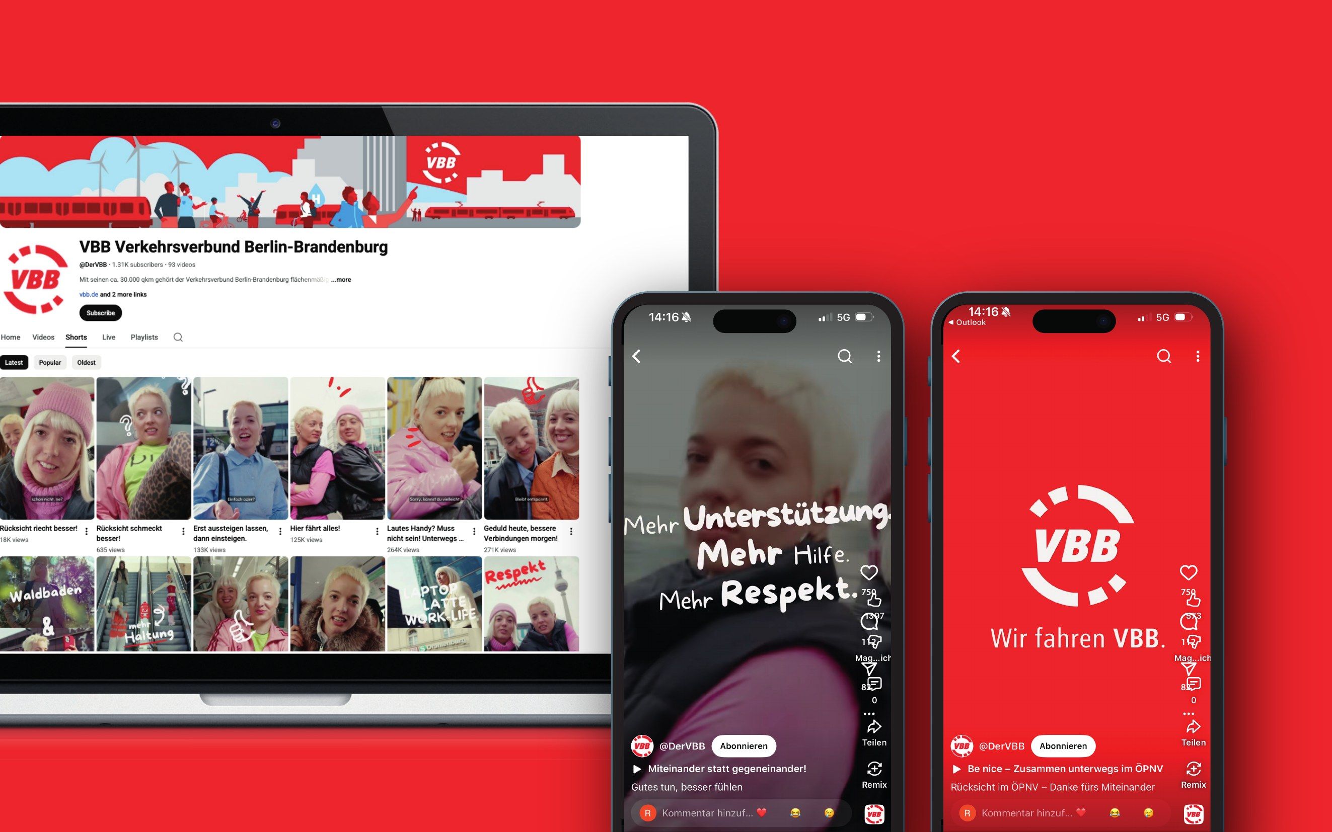 Kampagnenformate auf YouTube und Instagram